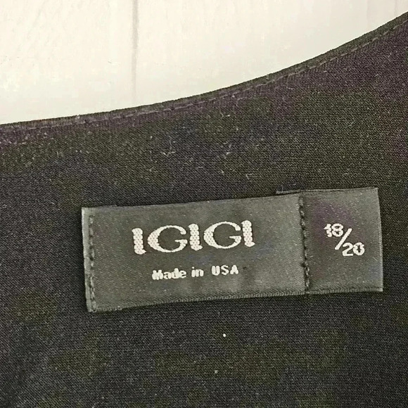 IGIGI Ekanta Black and Gold Beaded Maxi Sleeveless Empire Waist Dress  18/20 - Picture 9 of 16